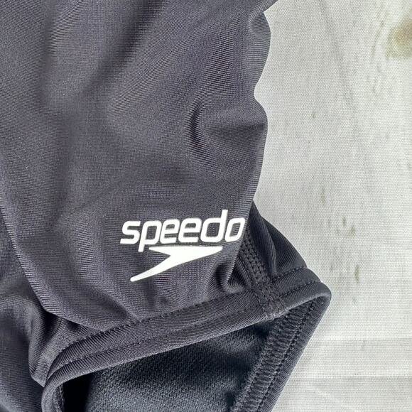 NWT Speedo ProLT One Piece Speedo Black Size 6/22 YOUTH - Picture 4 of 8